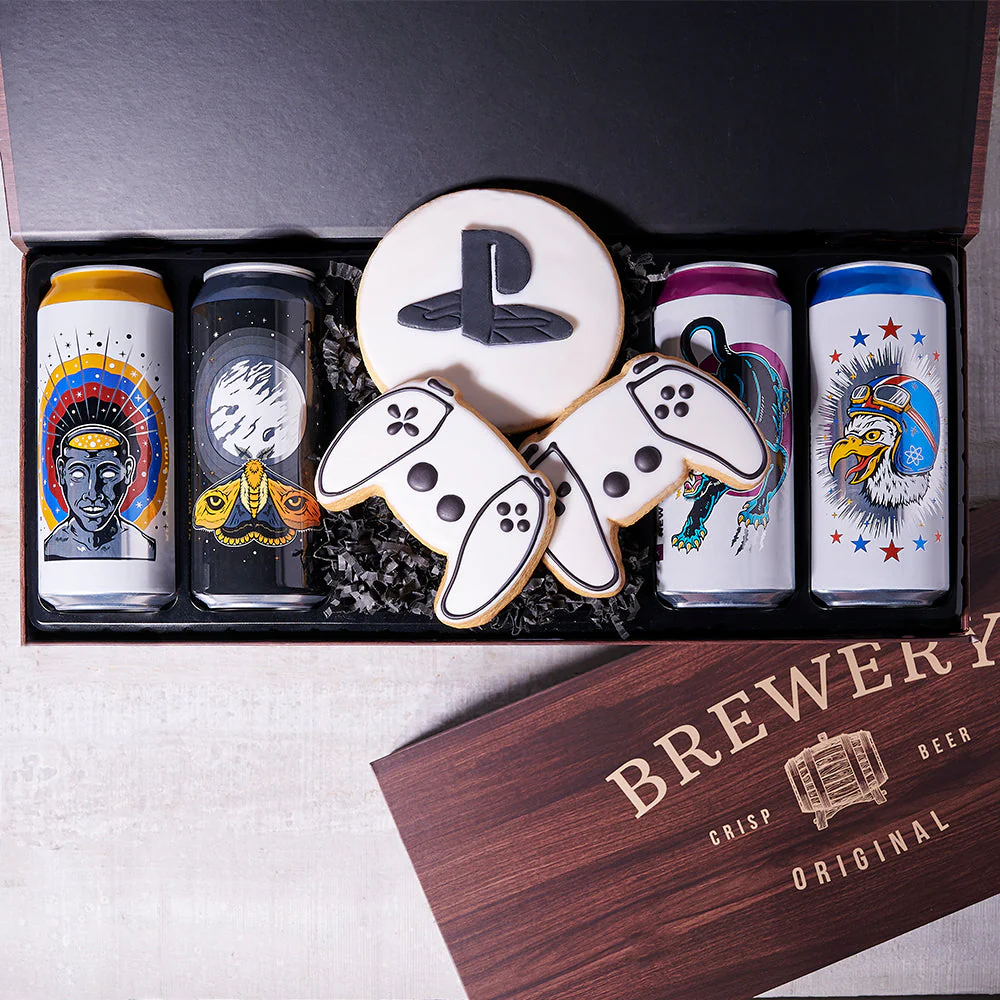 Craft Beer & Console Cookie Box