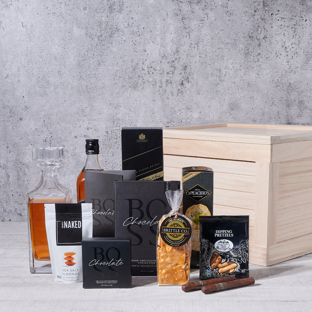 Decadent Executive Liquor Gift Crate