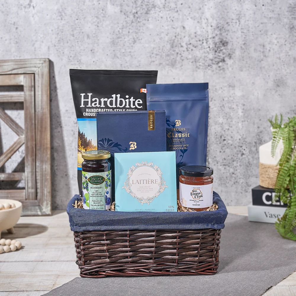 Hanukkah Kosher Treats Basket