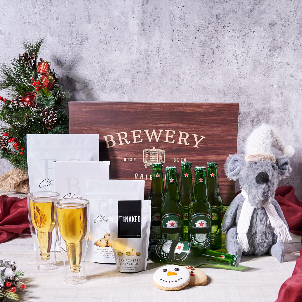 Holiday Hops Beer & Treats Box