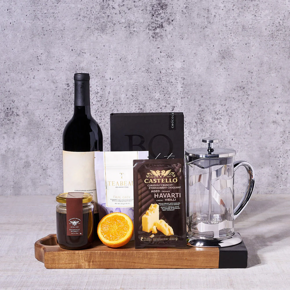 Modern Tea Gift Basket