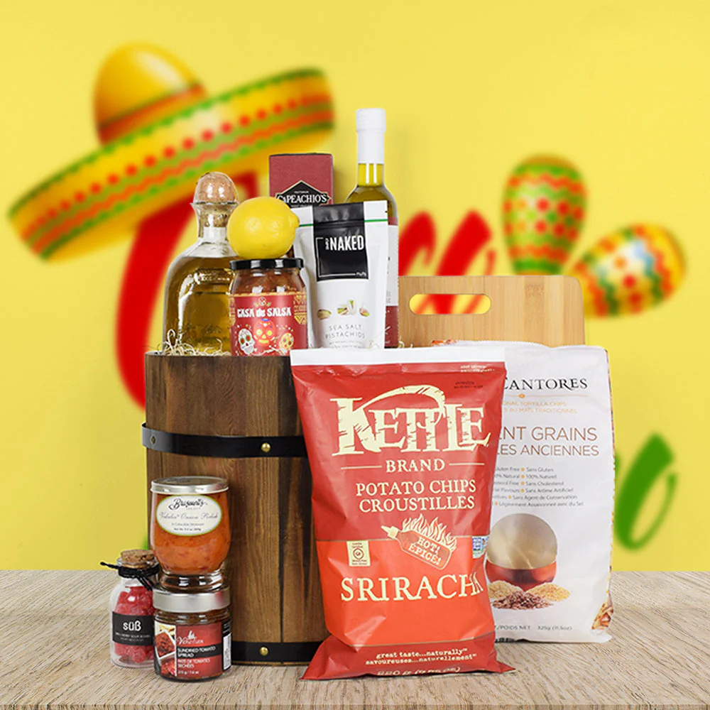 Spicy Spirits Gift Basket
