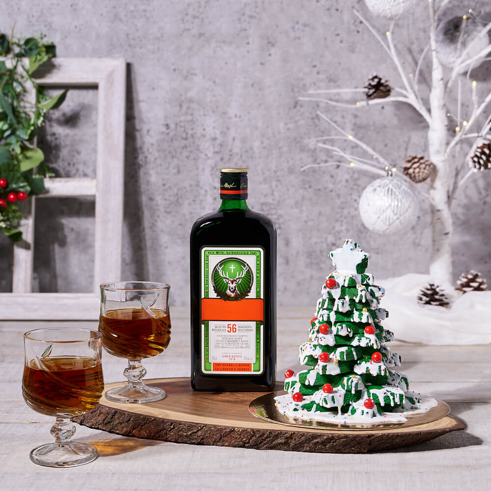 Spirits & Holiday Tree Cookie Gift Set