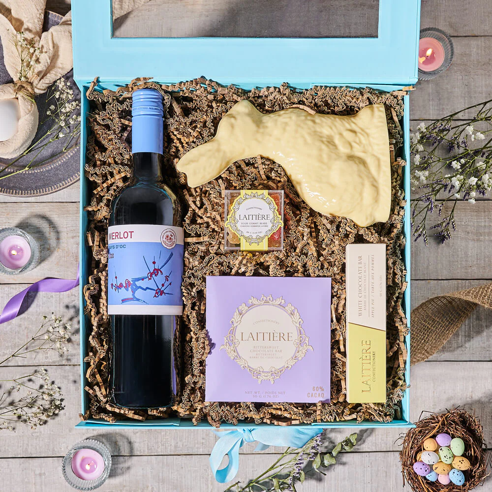 Sweet Easter Wine Box
