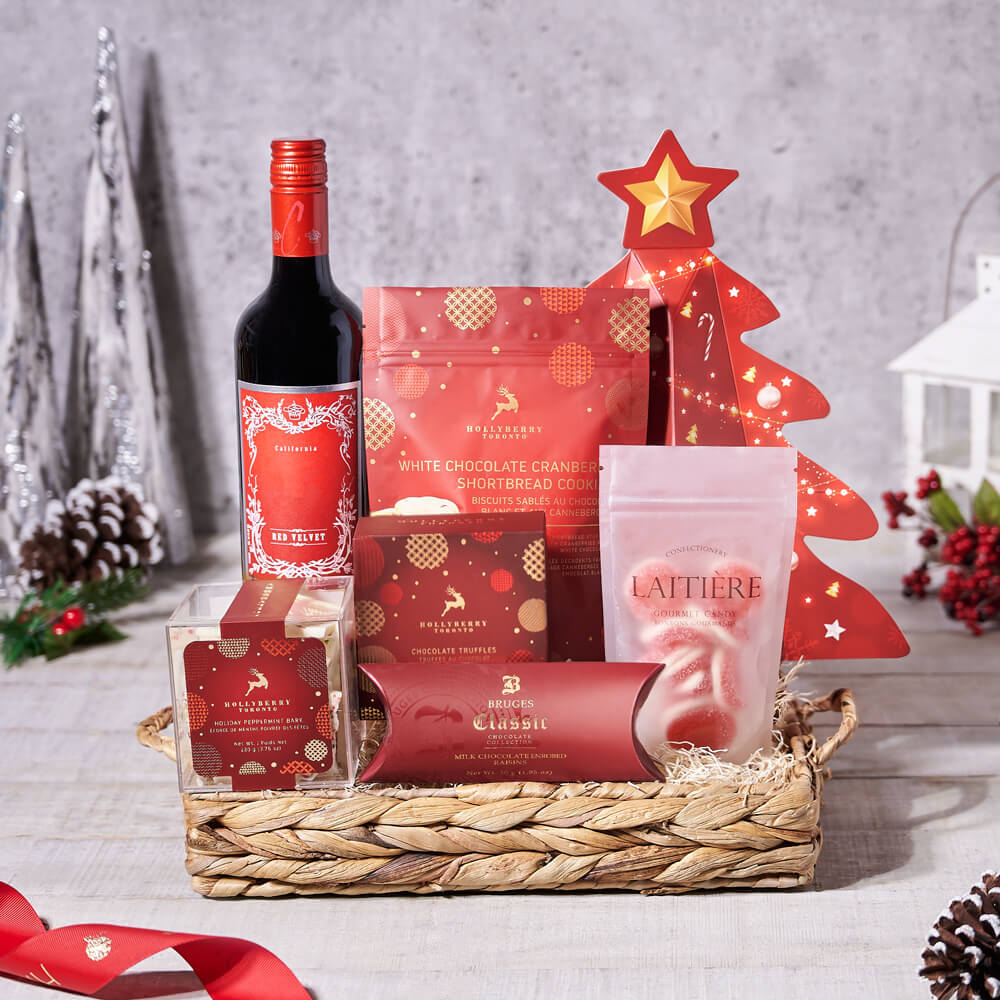 Sweets & Wine Gourmet Holiday Tray