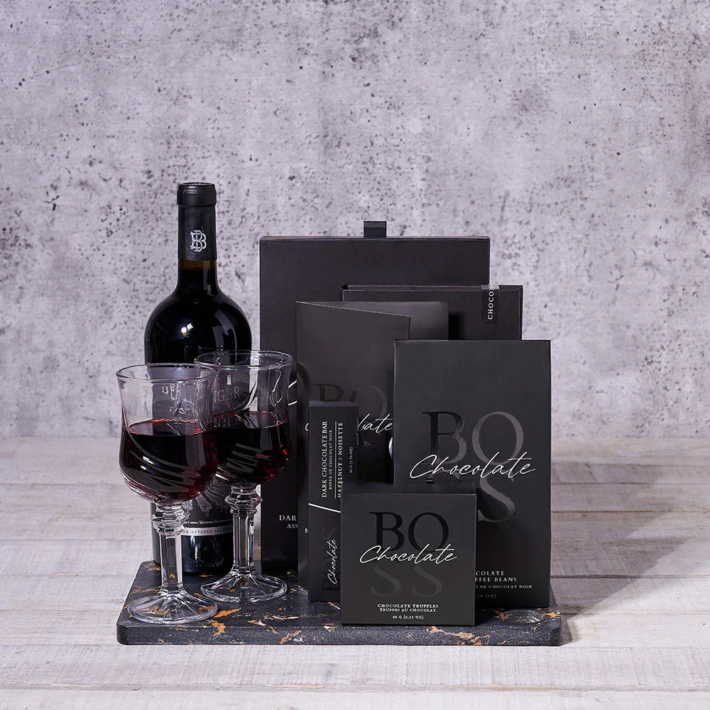 Treat the Boss Wine Gift Set